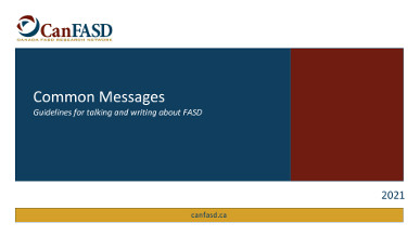 CANFASD Common Messages