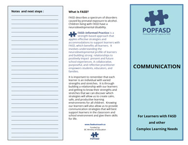Communication Brochure